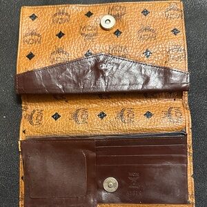 MCM Dark Brown Leather Accessory